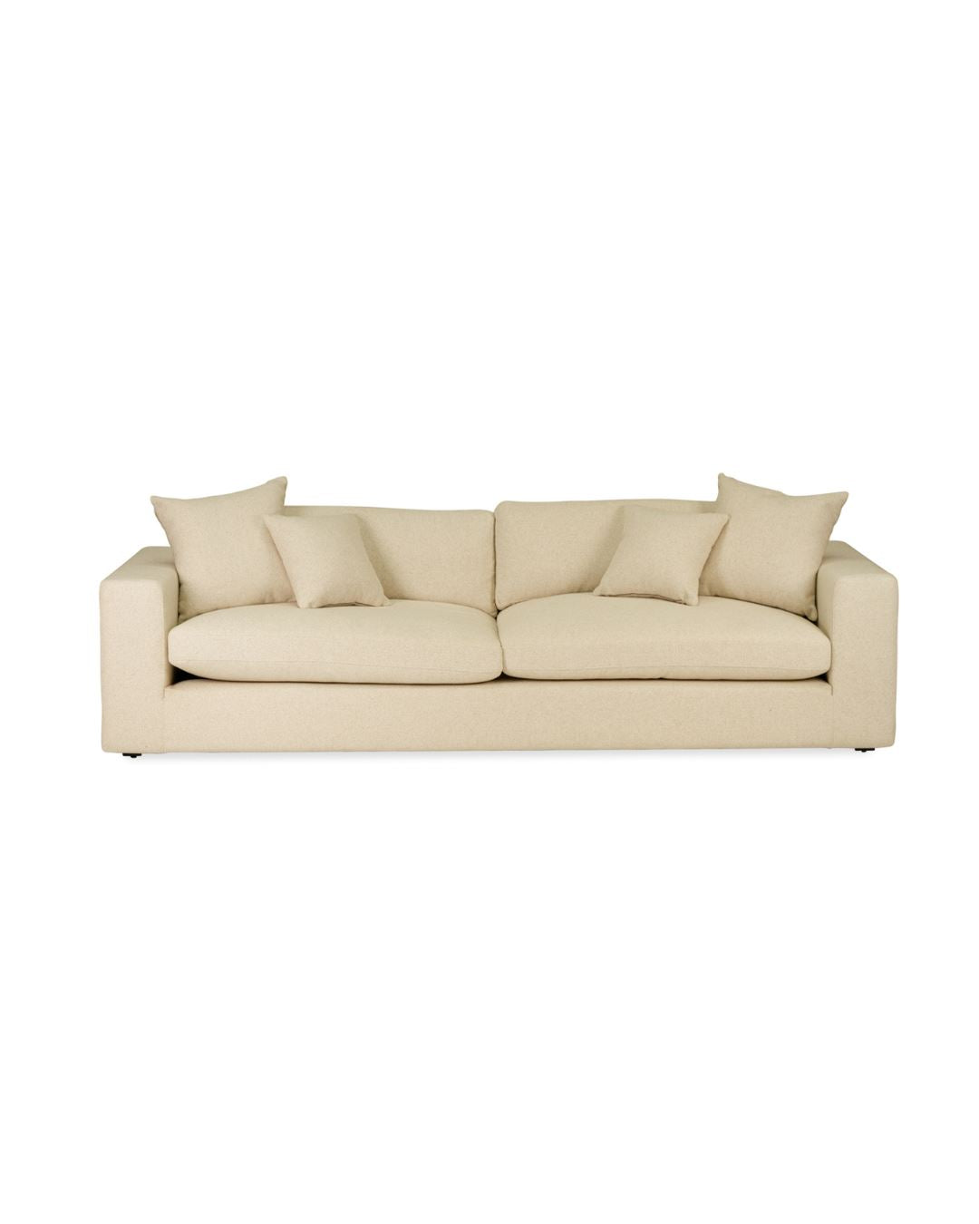 Alissa Three Seater Sofa - Boucle Oatmeal Sun Republic 