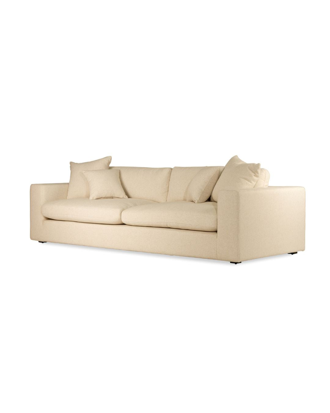 Alissa Three Seater Sofa - Boucle Oatmeal Sun Republic 