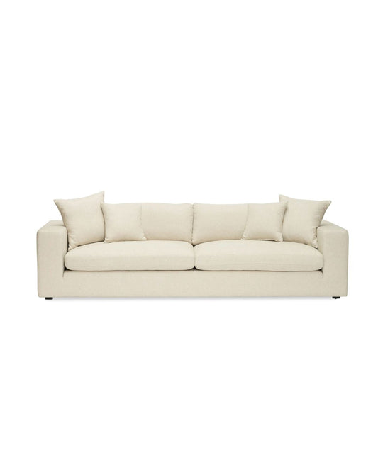 Alissa Three Seater Sofa - Linen Sun Republic 