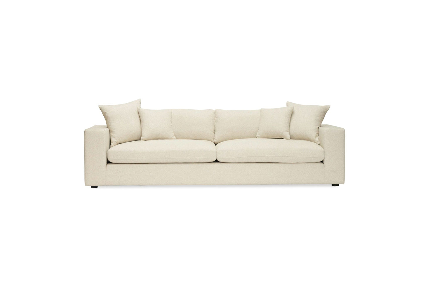 Alissa Three Seater Sofa - Linen Sun Republic 