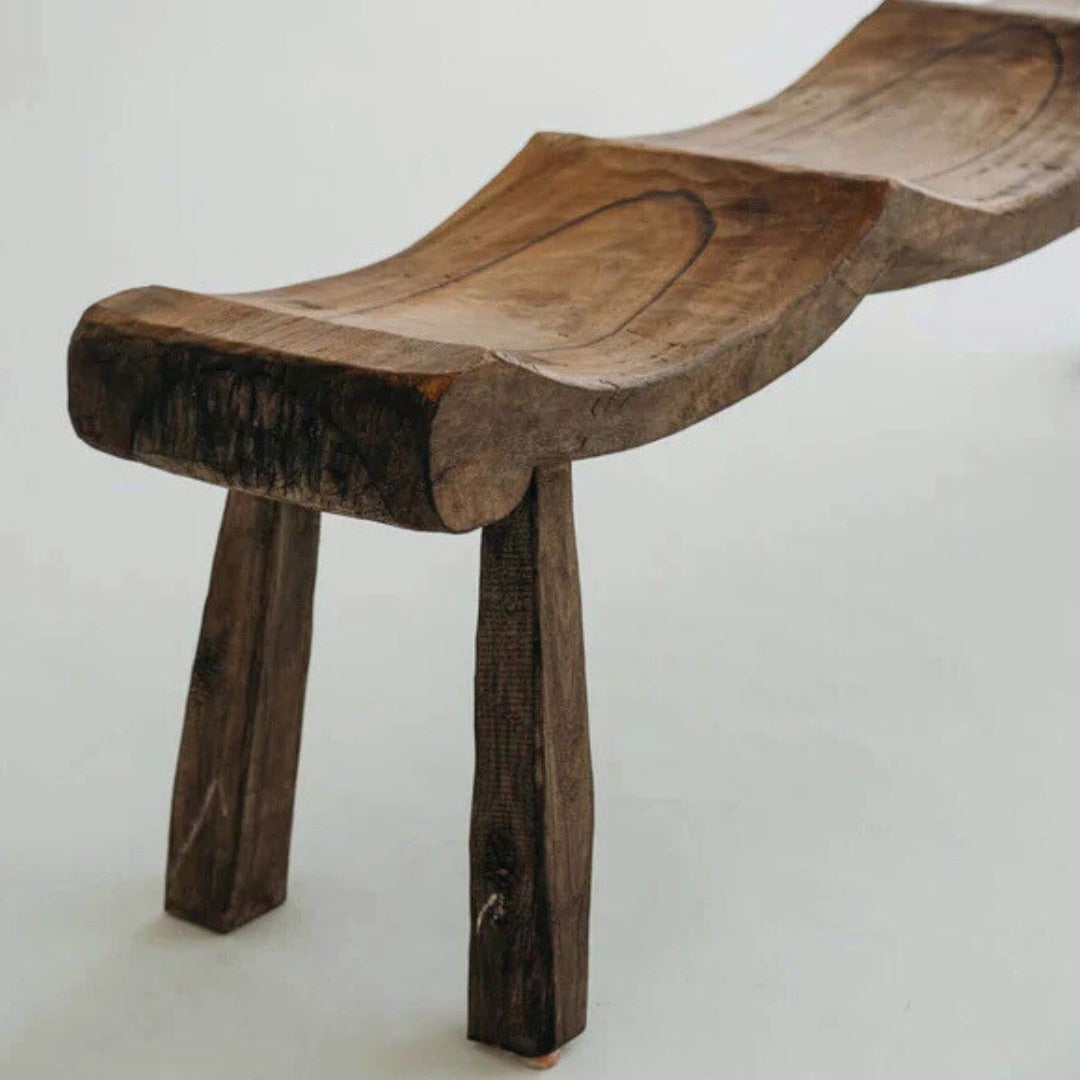 Alvarez Natural Aged Teak Bench (2 & 3 Seater) B