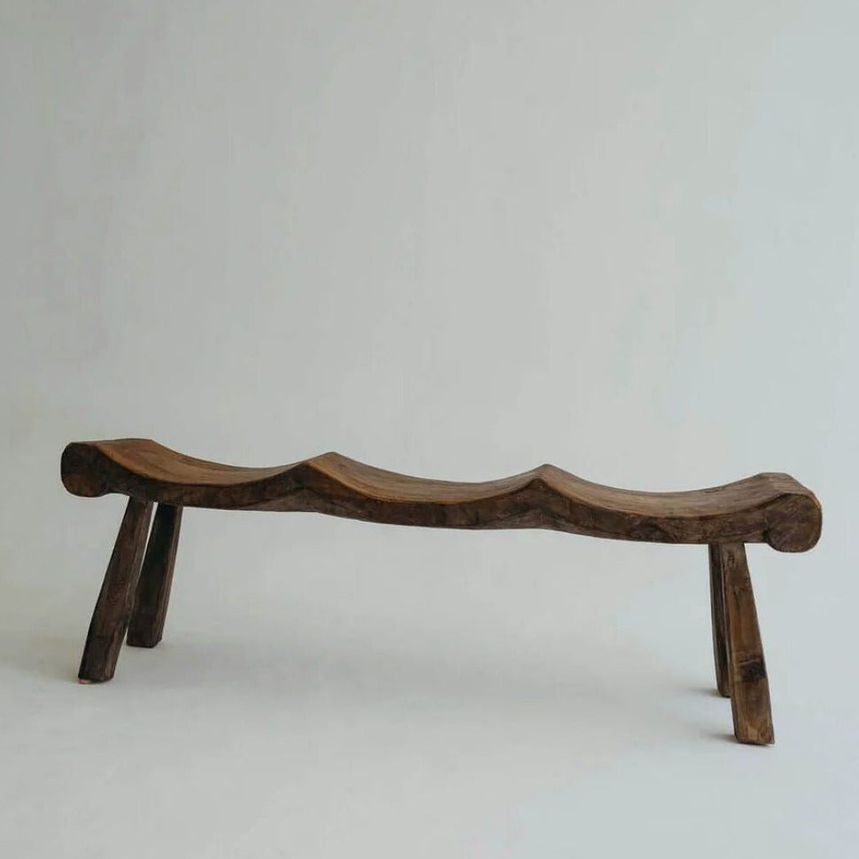 Alvarez Natural Aged Teak Bench (2 & 3 Seater) 