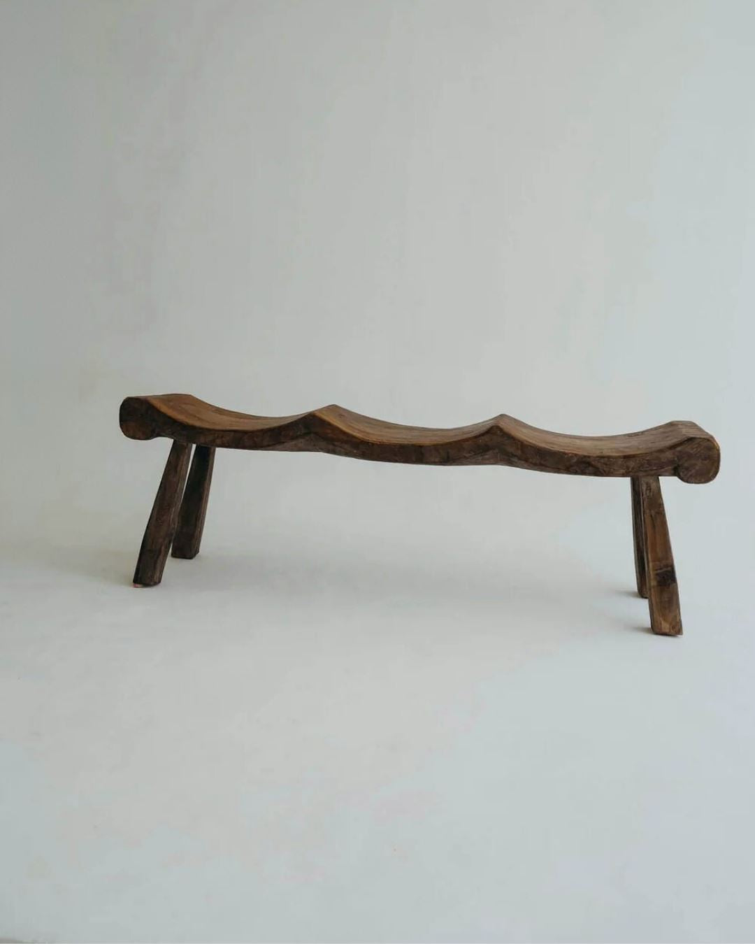 Alvarez Natural Aged Teak Bench (2 & 3 Seater) Blacksalt 