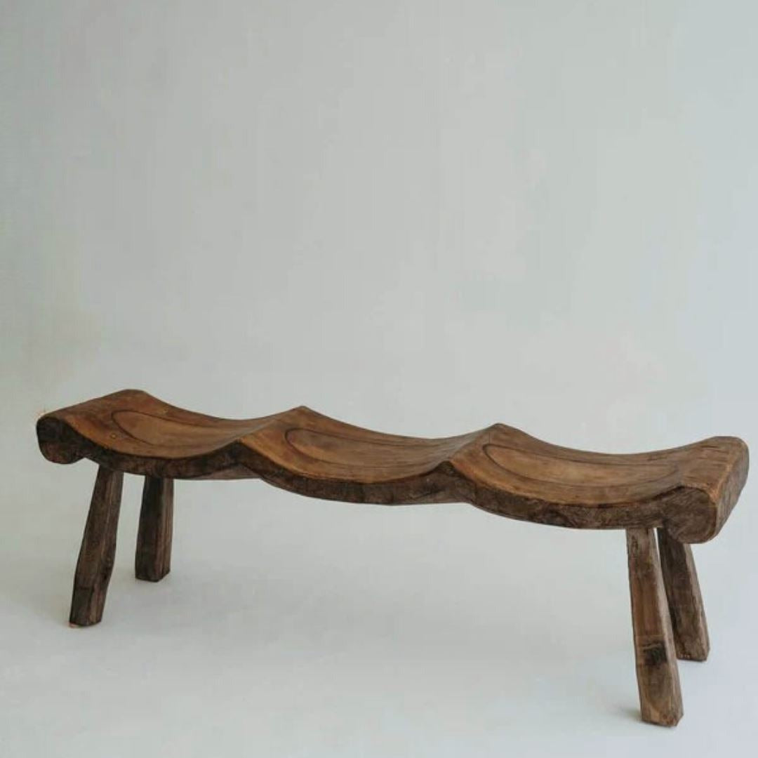 Alvarez Natural Aged Teak Bench (2 & 3 Seater) 