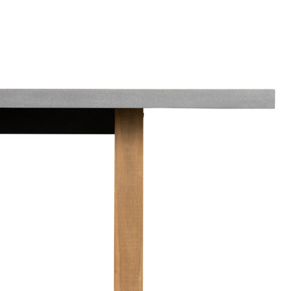 Amalfi Pebble Grey Stone Dining Table 