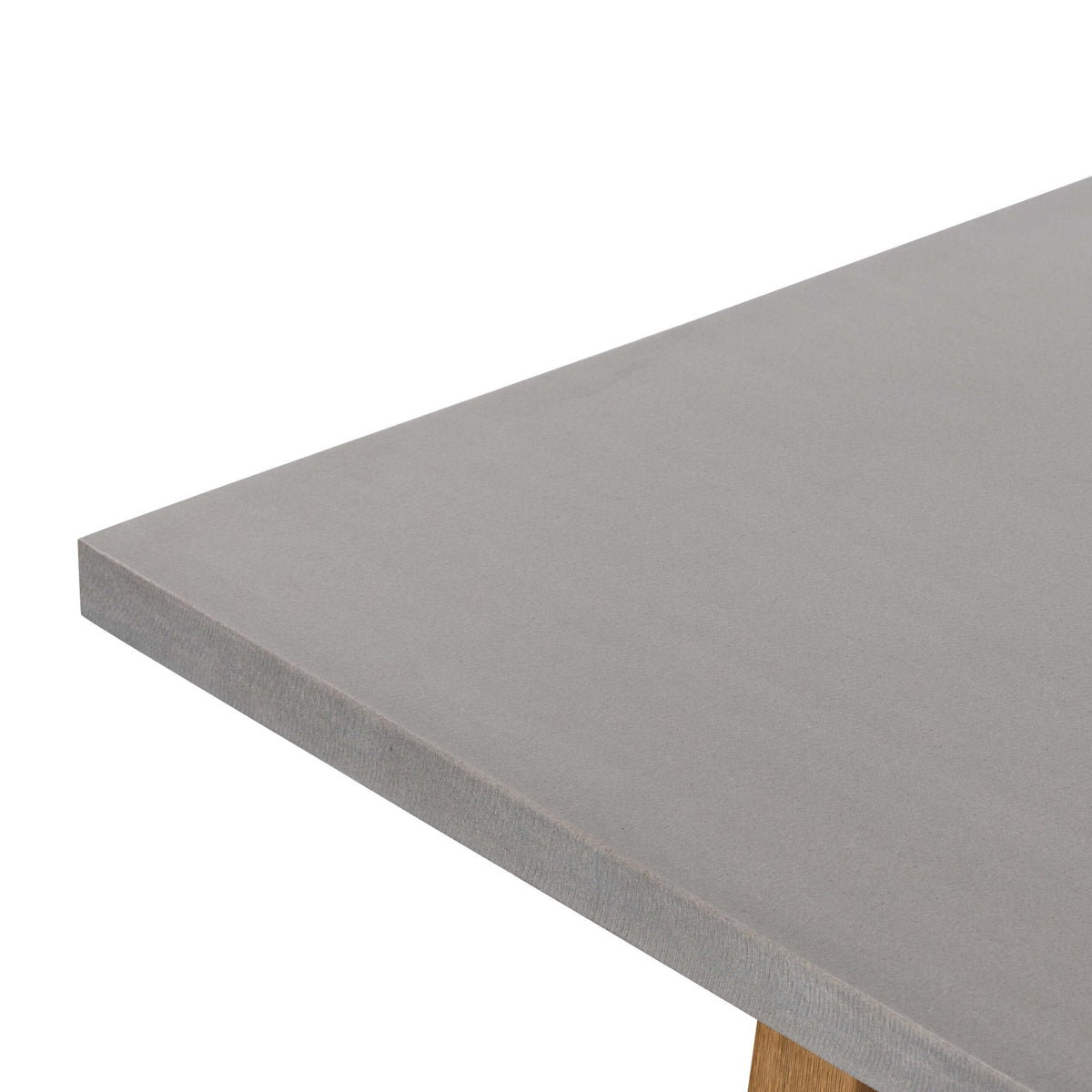 Amalfi Pebble Grey Stone Dining Table 