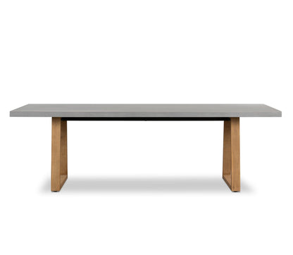 Amalfi Pebble Grey Stone Dining Table Elkstone 