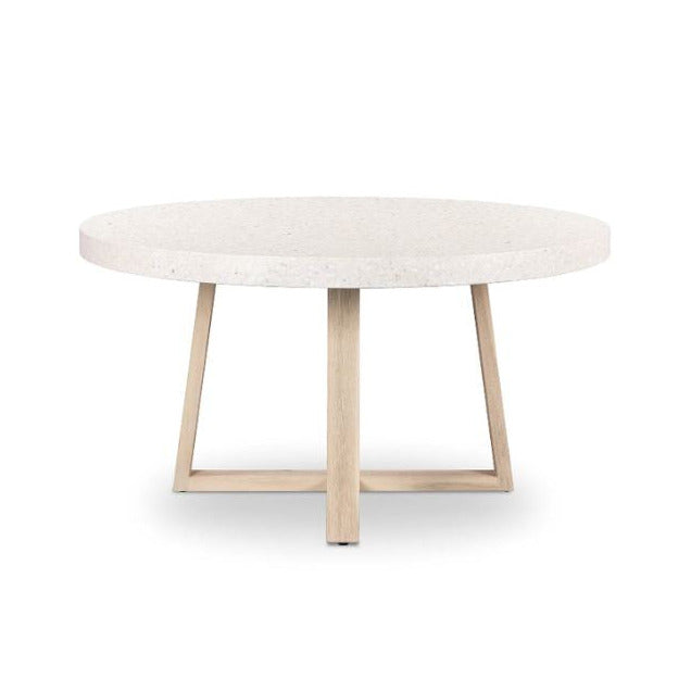 Amalfi Terrazzo Stone 140cm Round Dining Table 