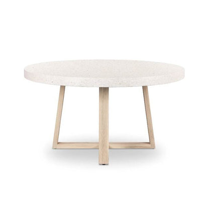 Amalfi Terrazzo Stone 140cm Round Dining Table 