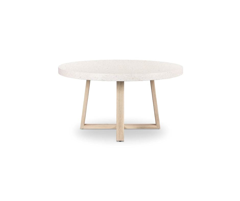 Amalfi Terrazzo Stone 140cm Round Dining Table Elkstone 