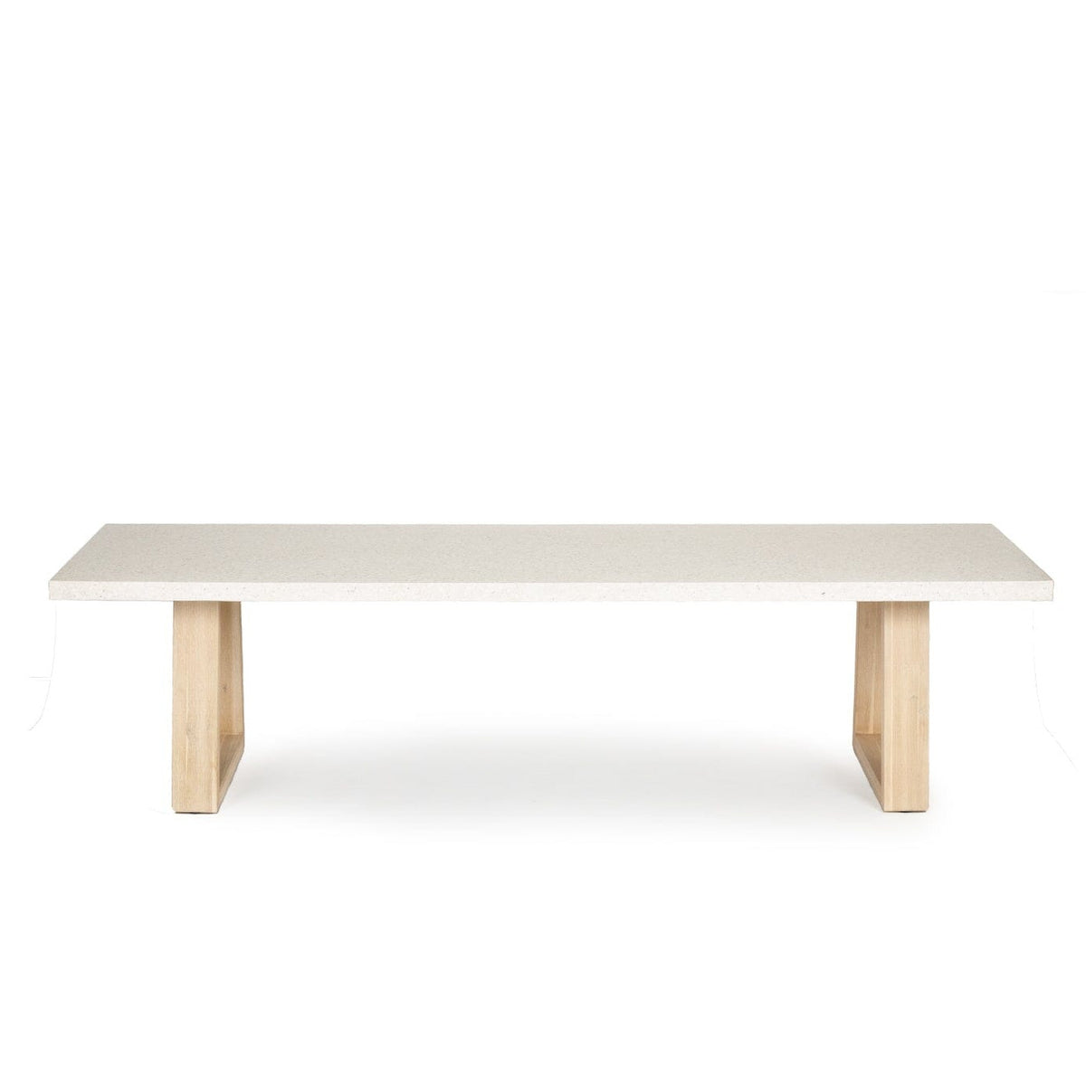 Amalfi Terrazzo Stone Bench Seat (Wide Leg) 