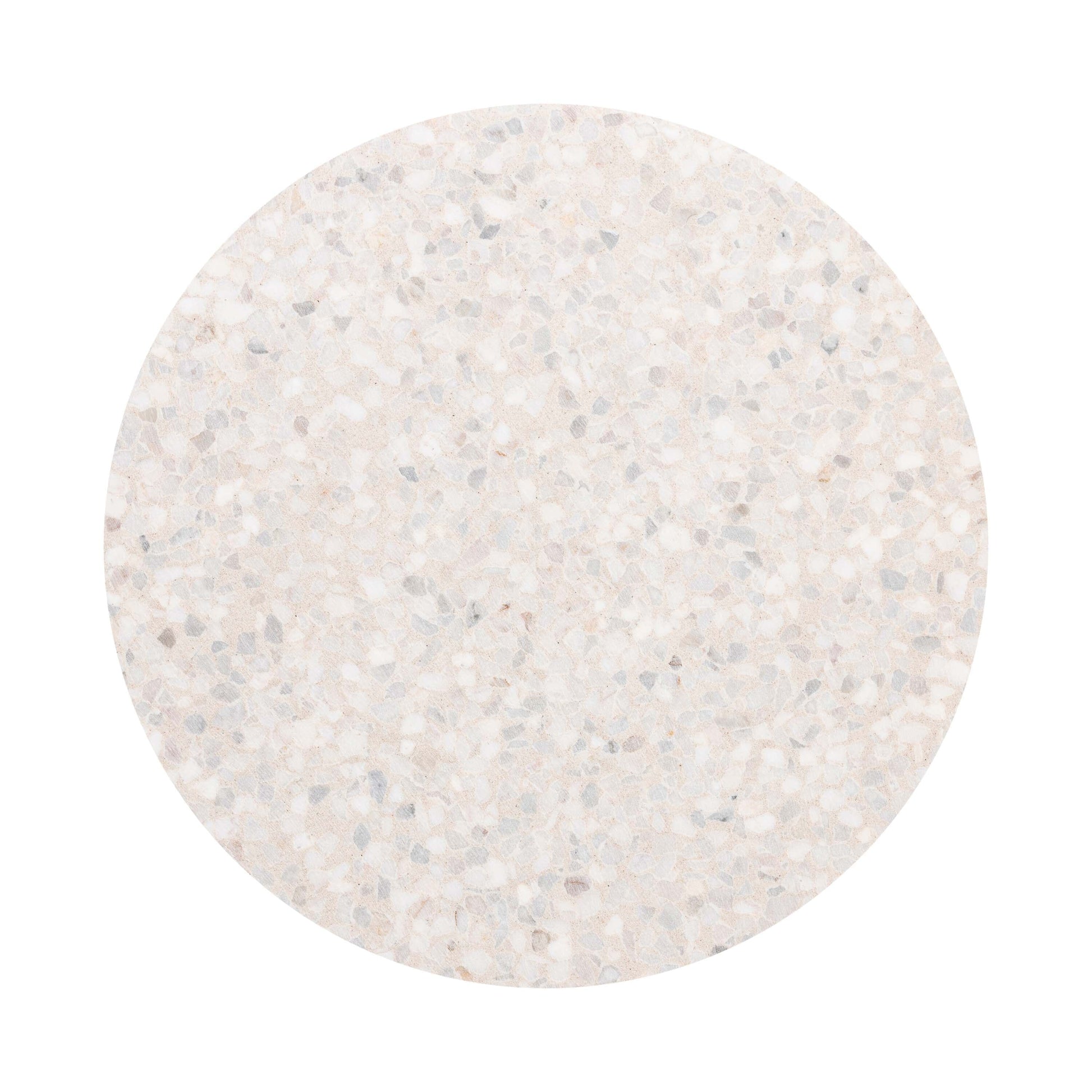 Amalfi Terrazzo Stone Round Stool 