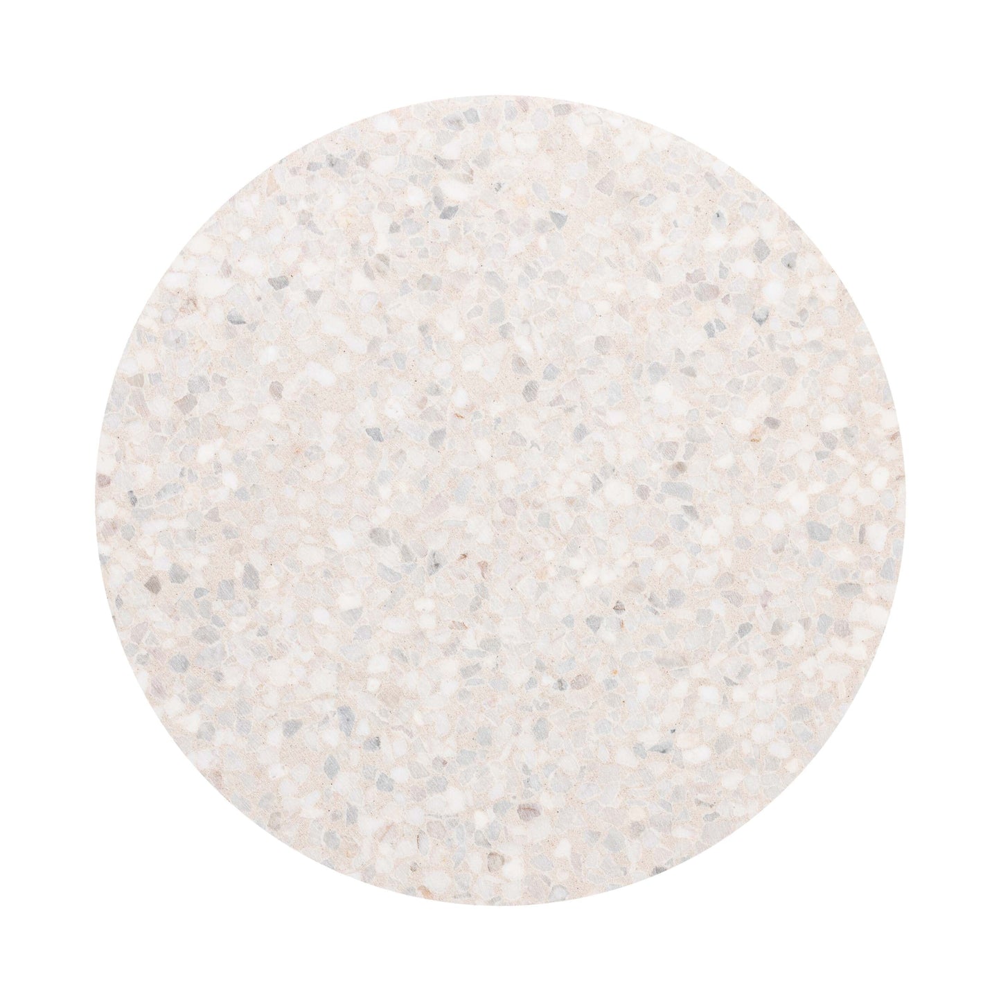 Amalfi Terrazzo Stone Round Stool (Wide Leg) Elkstone 