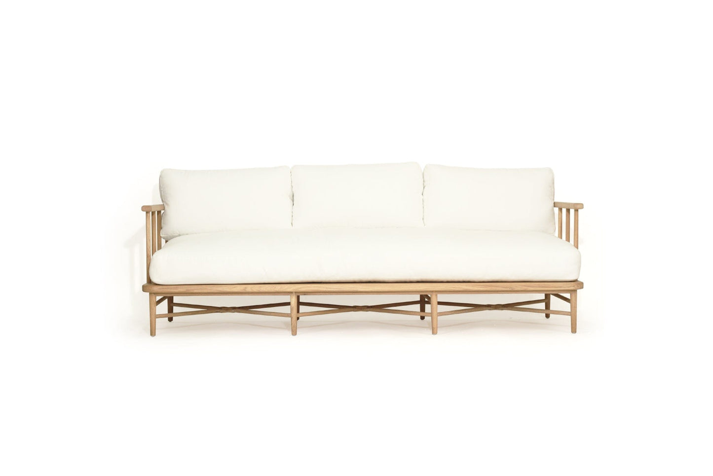 American Oak 3 Seater Sofa - Malie Sun Republic 