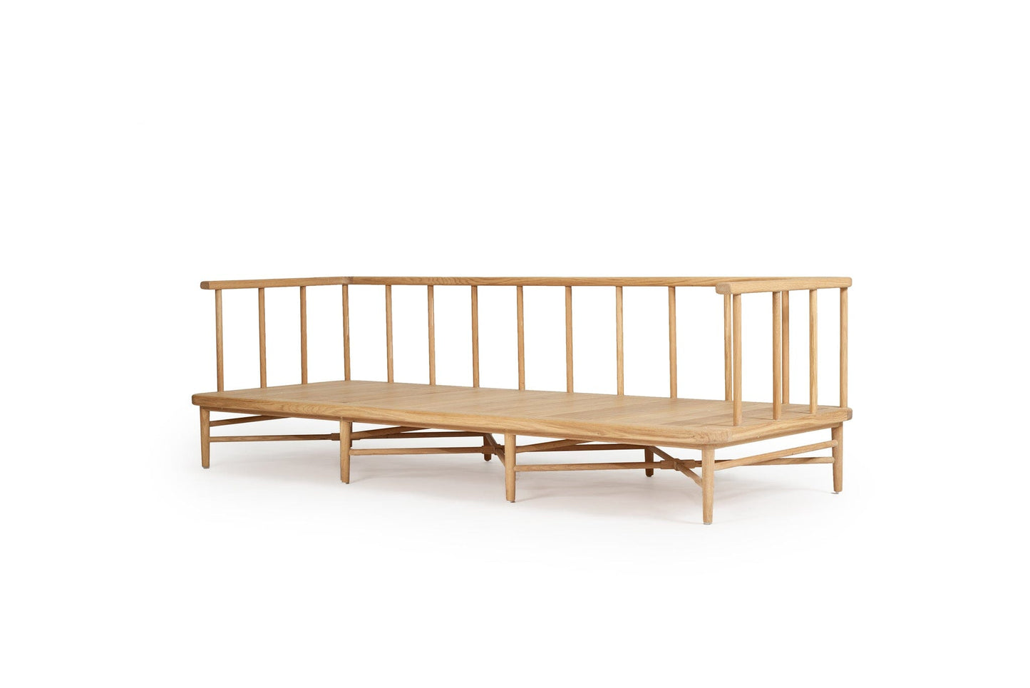 American Oak 3 Seater Sofa - Malie Sun Republic 