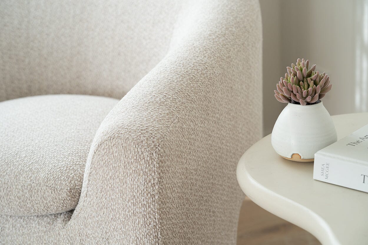 Amery Armchair – Organic Linen Sun Republic 