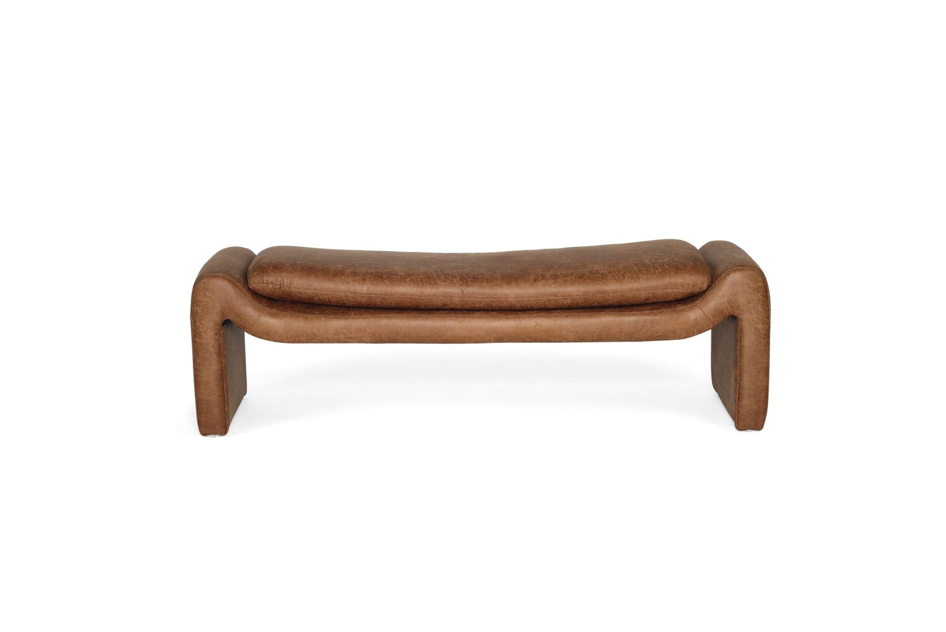 Amery Bench Seat – Cognac Leather Sun Republic 