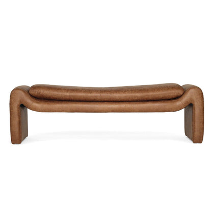 Amery Bench Seat – Cognac Leather Sun Republic 