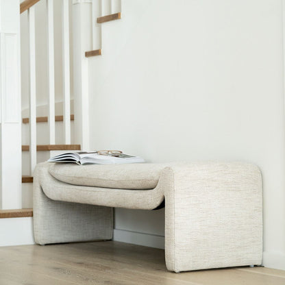 Amery Bench Seat – Organic Linen Sun Republic 