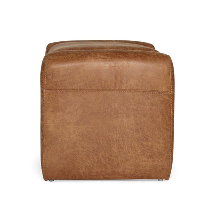 Amery Ottoman – Cognac Leather Sun Republic 