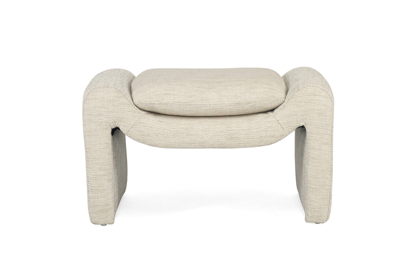 Amery Ottoman – Organic Linen Sun Republic 