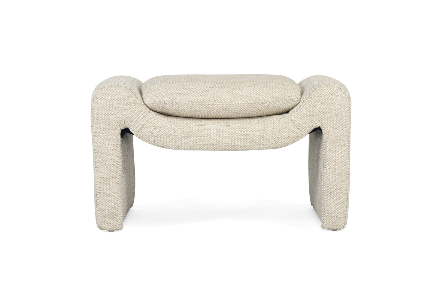 Amery Ottoman – Organic Linen Sun Republic 