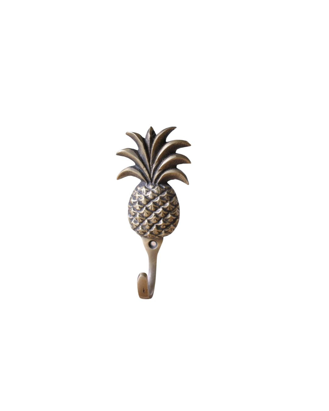 Antique Brass Pineapple Wall Hook - Small Sun Republic 