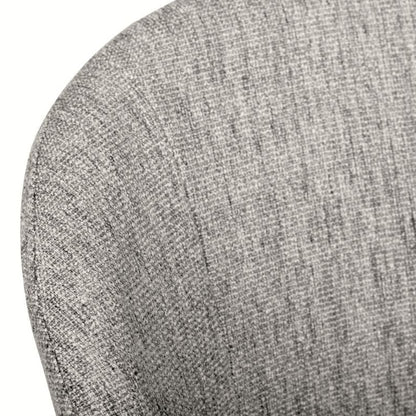 Aster Counter Stool - Pebble Upholstery with white Legs Sun Republic 