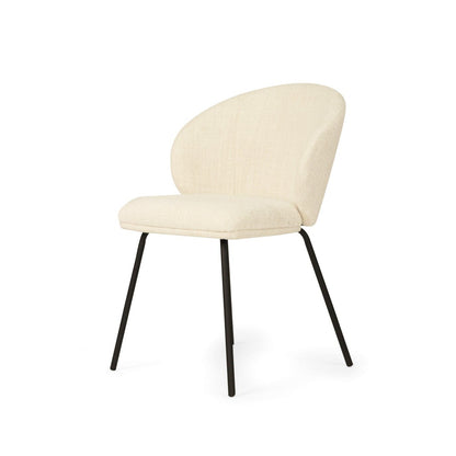 Aster Dining Chairs - Natural Upholstery with Black Legs Sun Republic 