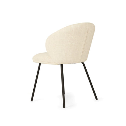 Aster Dining Chairs - Natural Upholstery with Black Legs Sun Republic 