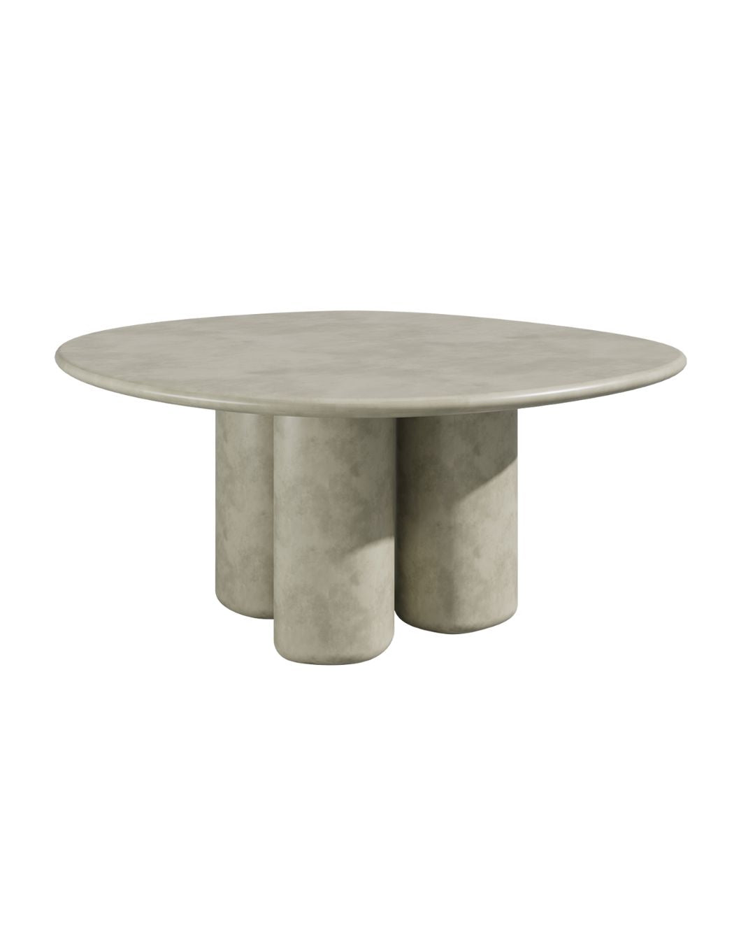 Athena Outdoor Organic Round Dining Table - Grey | COMING SOON Sun Republic 