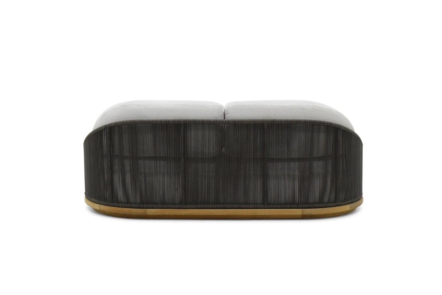 Aurora Ebony Outdoor 2 Seater Sofa Sun Republic 