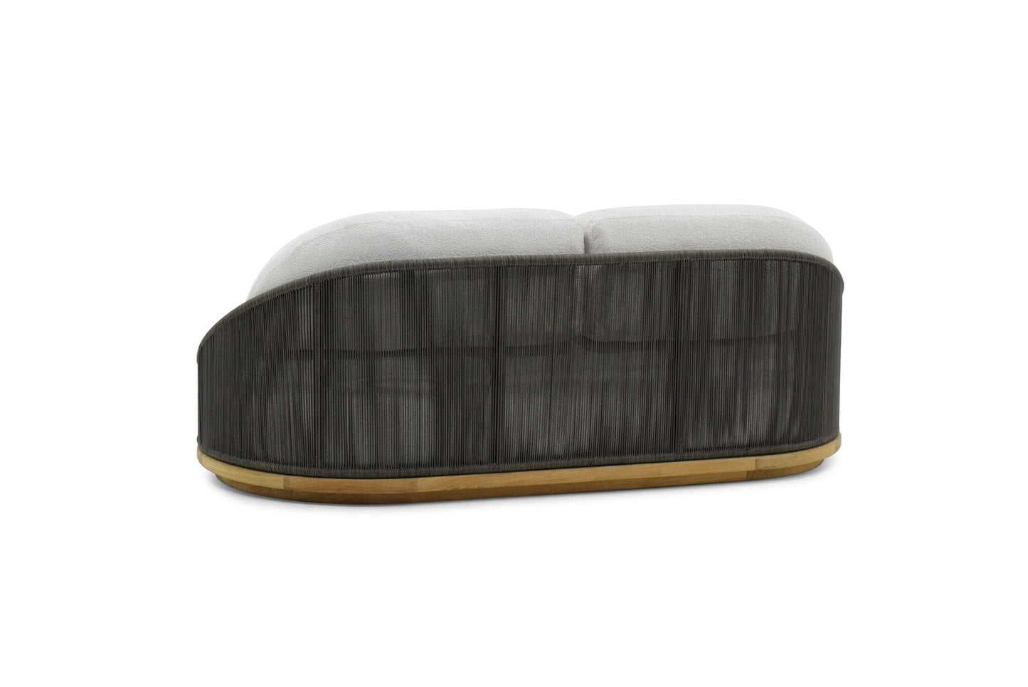 Aurora Ebony Outdoor 2 Seater Sofa Sun Republic 