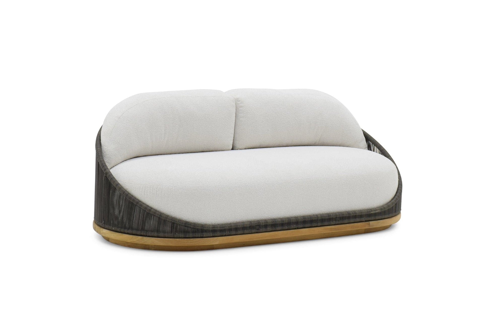 Aurora Ebony Outdoor 2 Seater Sofa Sun Republic 