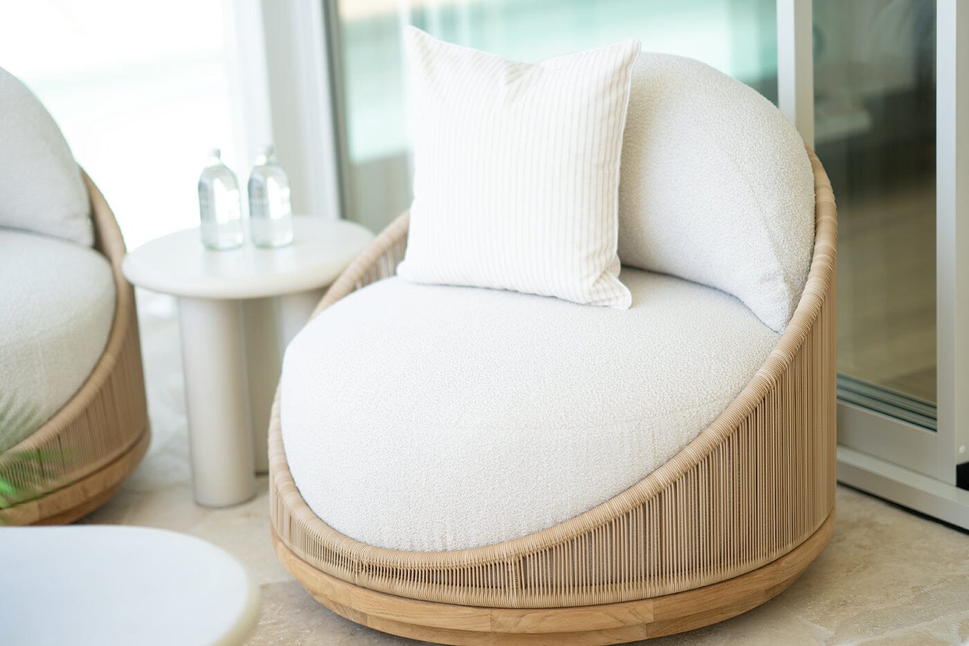 Aurora Outdoor 1 Seat Chair - Natural Sun Republic 