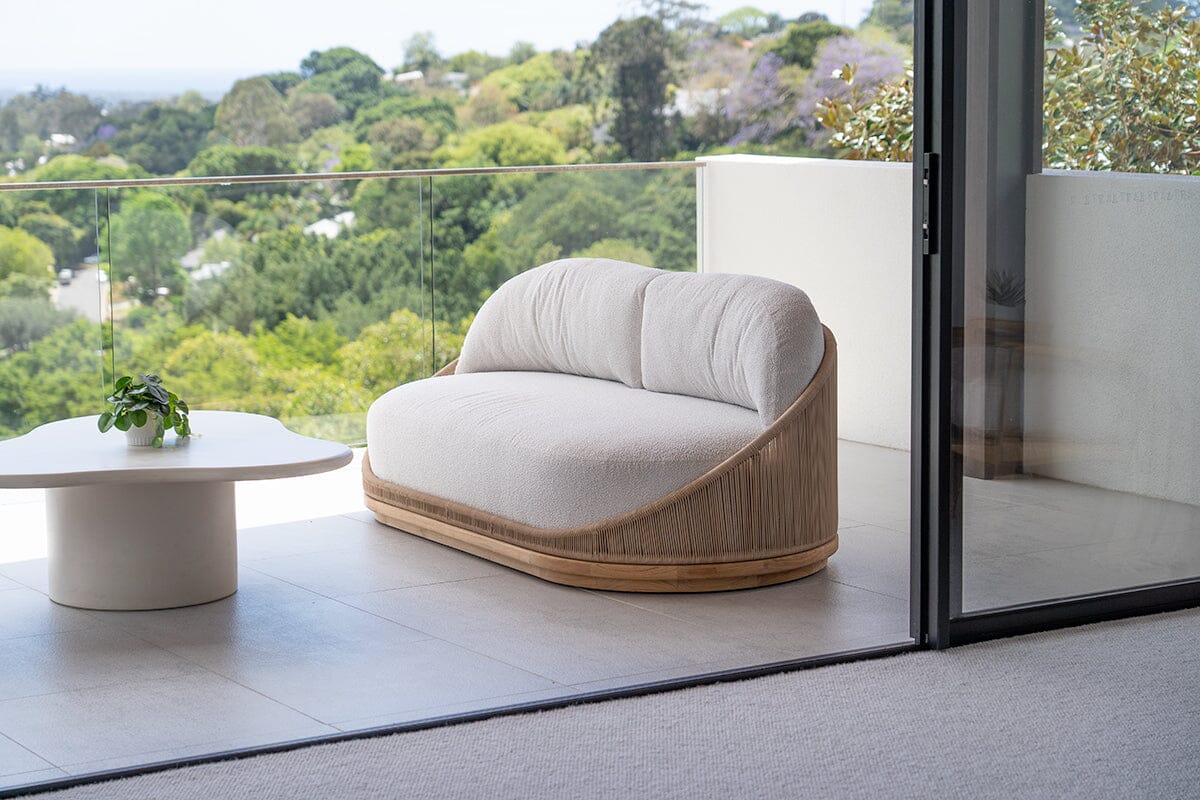 Aurora Outdoor 2 Seater Sofa - Natural Sun Republic 