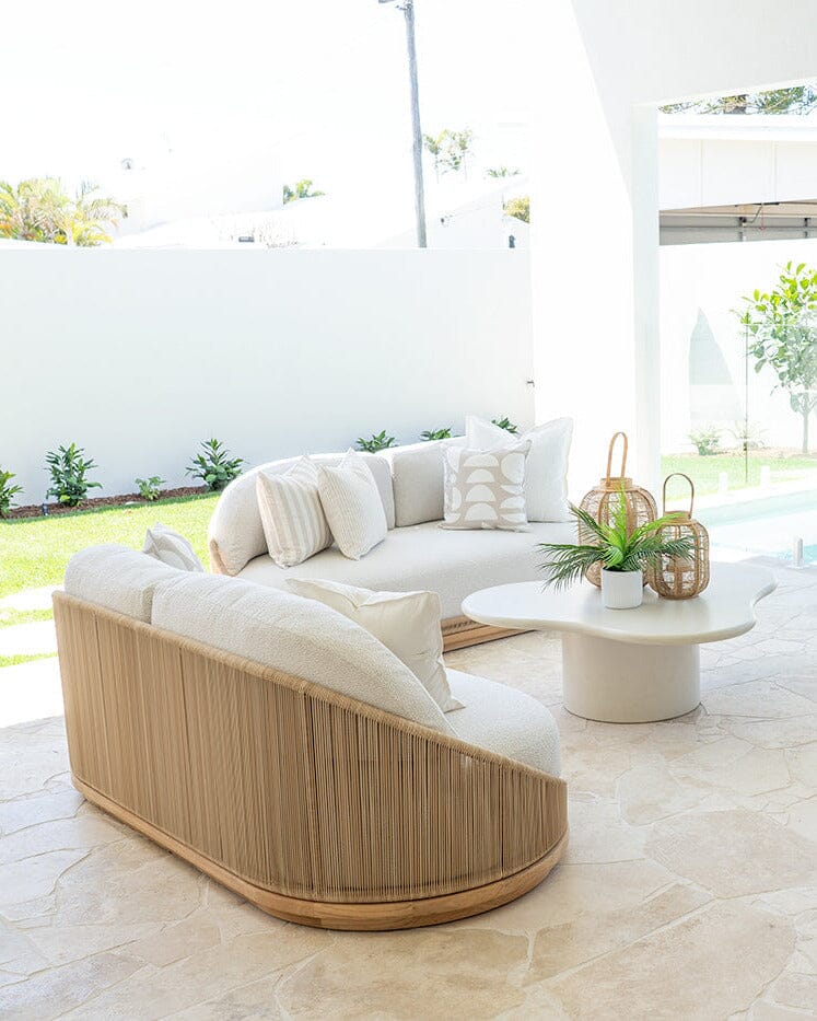 Aurora Outdoor 2 Seater Sofa - Natural Sun Republic 