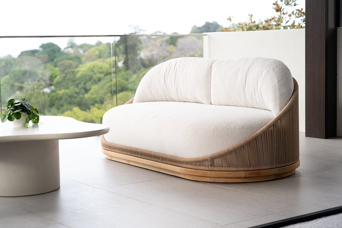 Aurora Outdoor 2 Seater Sofa - Natural Sun Republic 