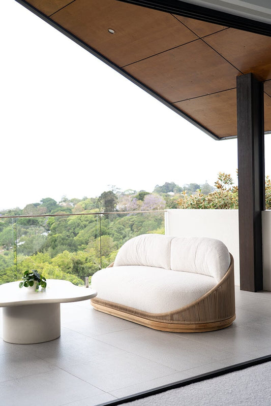 Aurora Outdoor 2 Seater Sofa - Natural Sun Republic 