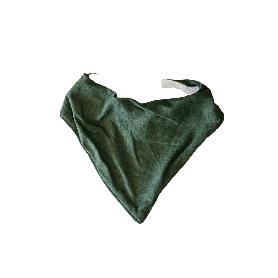 Bandana Dribble Bib | Olive Sun Republic 