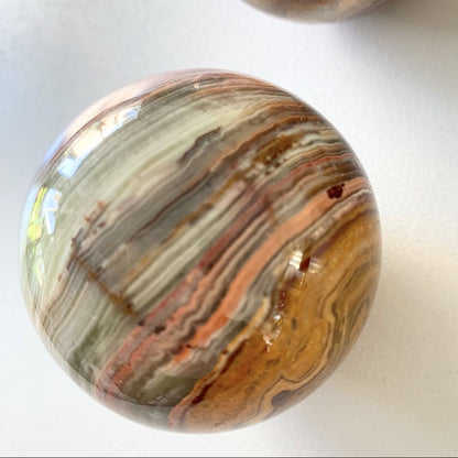 Banded Onyx Sphere SUN REPUBLIC 