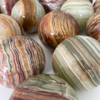 Banded Onyx Sphere SUN REPUBLIC 
