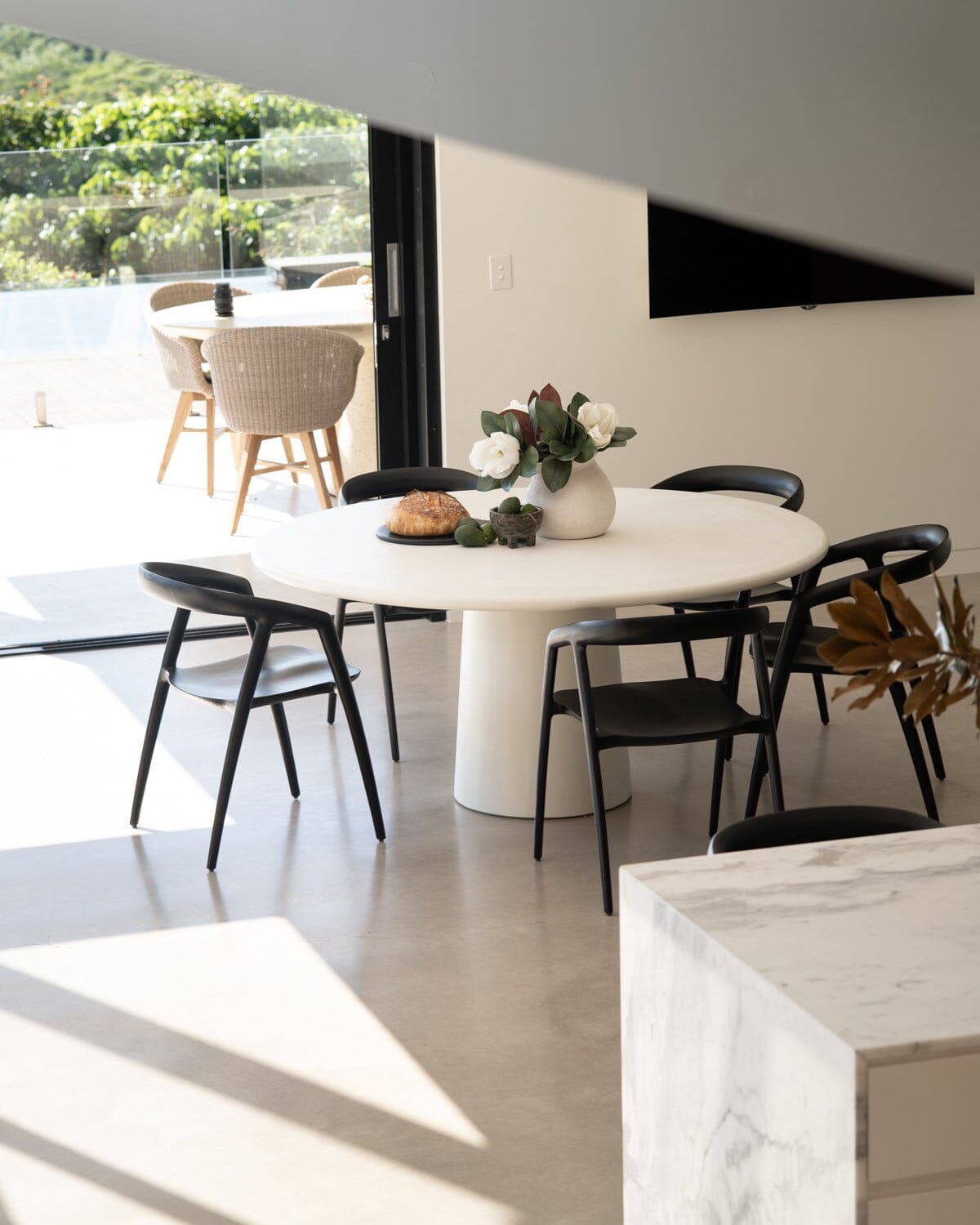 Benny Ash Wood Dining Chair - Black Sun Republic 