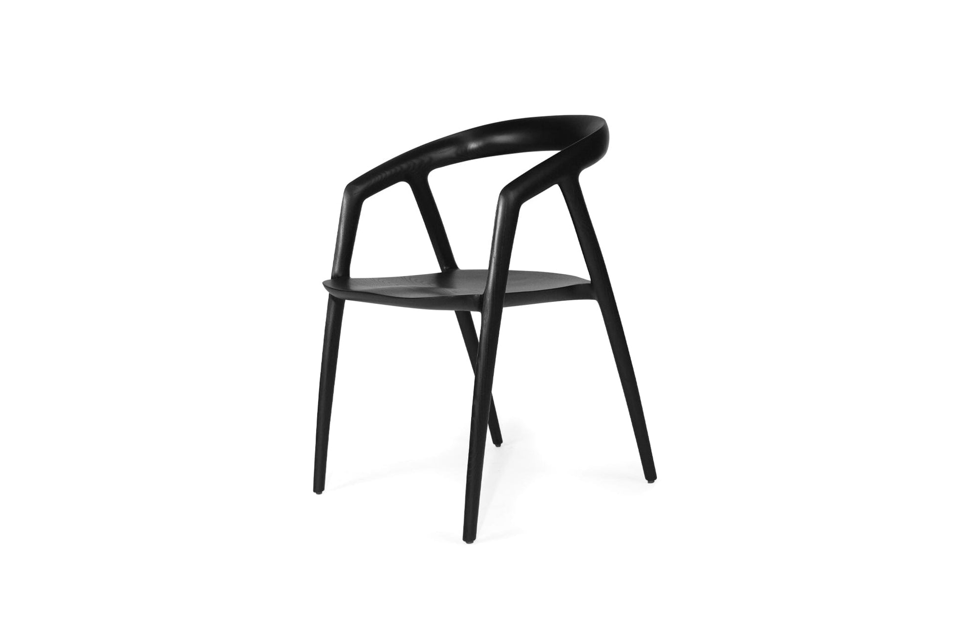 Benny Ash Wood Dining Chair - Black Sun Republic 