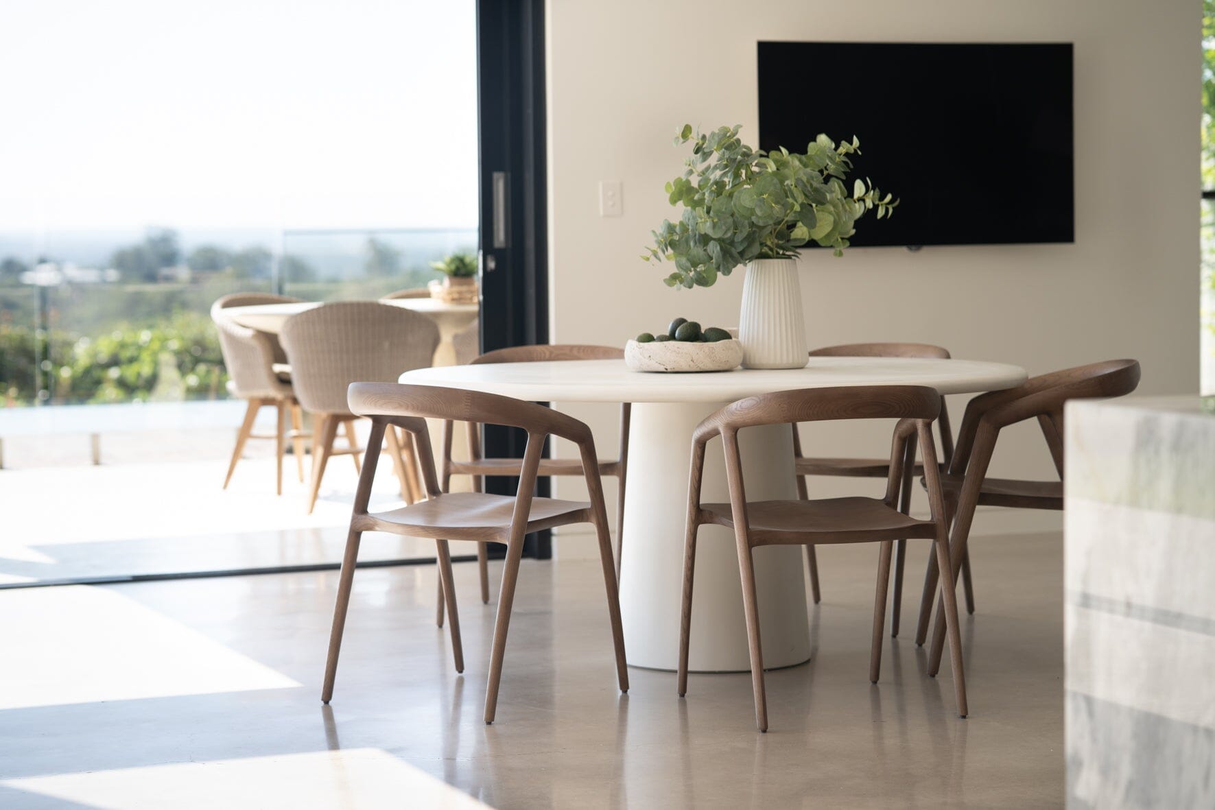 Benny Ash Wood Dining Chair - Caramel Sun Republic 