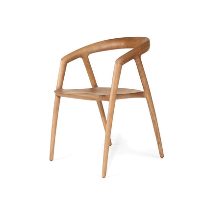 Benny Ash Wood Dining Chair - Caramel Sun Republic 