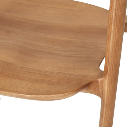 Benny Ash Wood Dining Chair - Caramel Sun Republic 