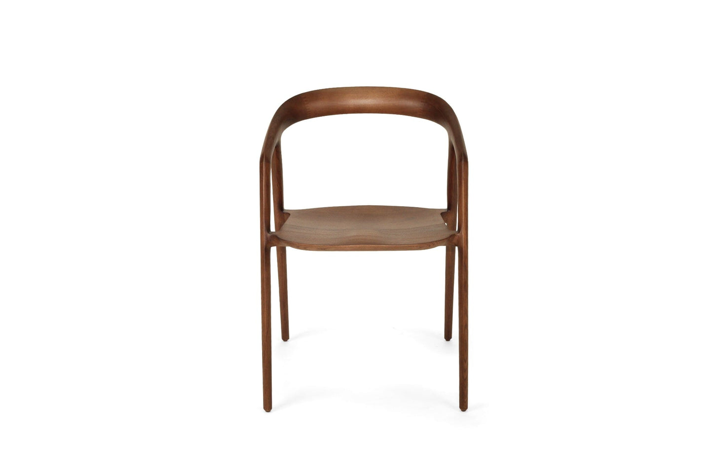 Benny Ash Wood Dining Chair - Walnut Sun Republic 