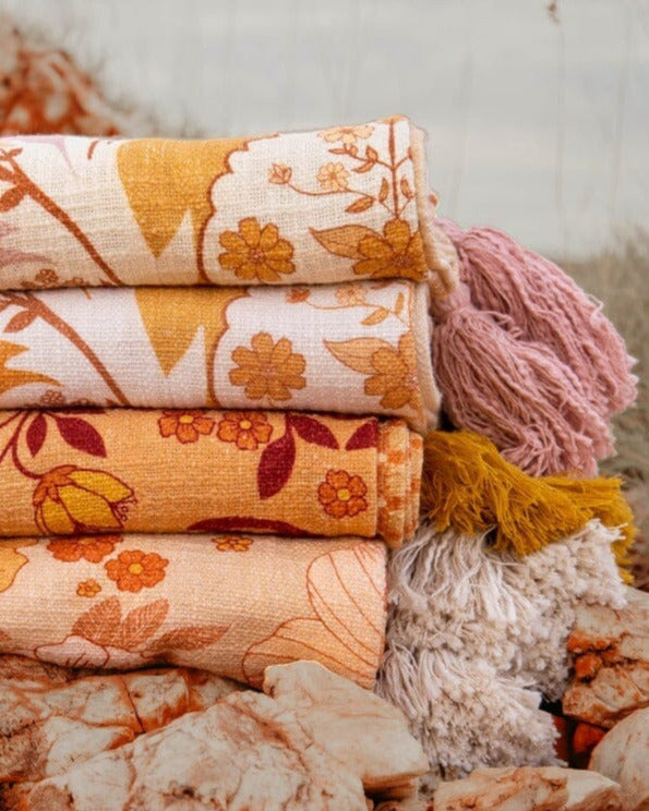 Bohemian Enchanted Throw Blanket/Picnic Rug Collection Sun Republic 