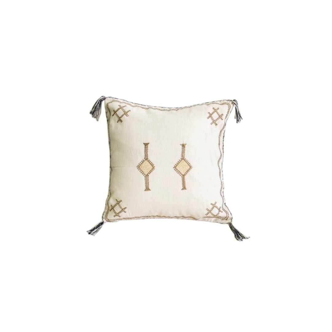 Boho Folk Cushion | Ivory Sun Republic 